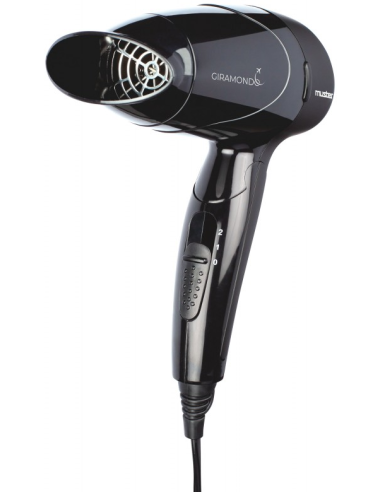 Compact, travel hair dryer Giramondo, with folding handle