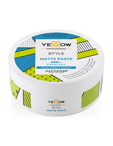 YELLOW STYLE MATTE PASTE strong fixation hair paste with matting effect 100ml