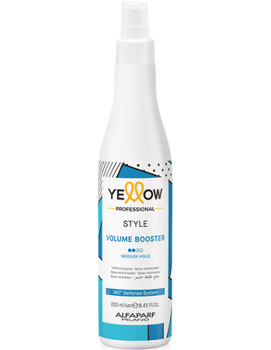 YELLOW STYLE VOLUME BOOSTER medium fixation spray for hair volume 250ml