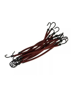 Hair ties, with hook, brown...