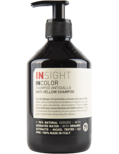 INSIGHT INCOLOR Anti-yellow shampoo...