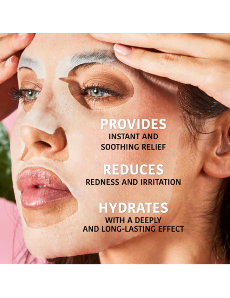 IROHA NATURE Maska sejai Hydra Calm ar auzām, tūlītēji nomierinoša 20ml