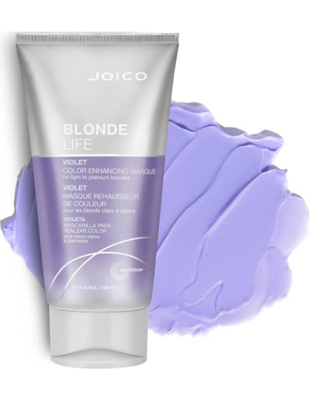 JOICO BLONDE LIFE Krāsu uzlabojoša maska ​​- Violet 150ml