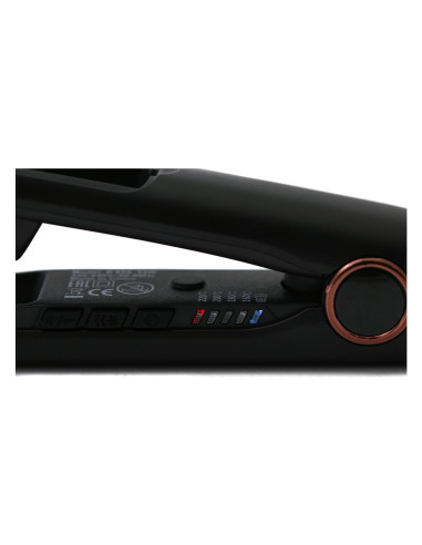 Hair straightener with cold steam...