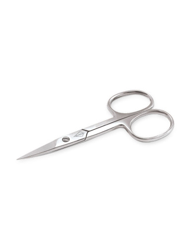 Nail scissors, stainless steel, straight, 9cm