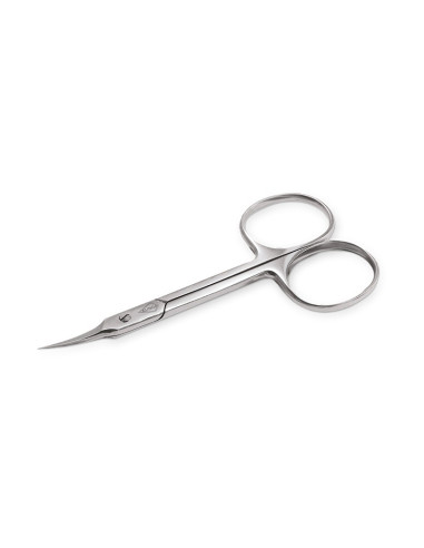 Nail scissors, cuticle scissors, stainless steel, pointed tip, 9 cm