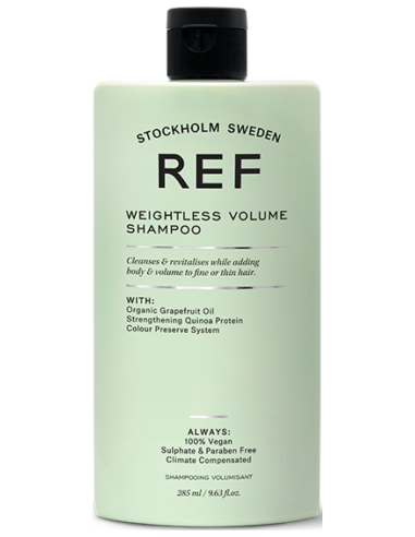 REF - Weightless Volume - apjoma šampūns matiem 285ml