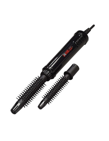 Hot air brush for hair styling (2 interchangeable tips)