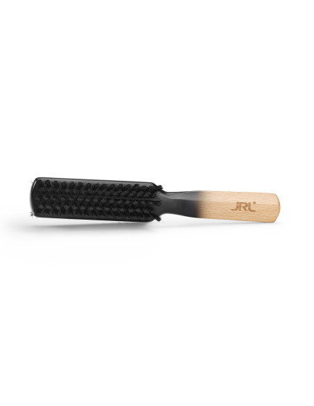 Beard grooming brush, double-sided: natural bristles / synthetic bristles