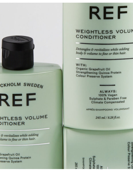 REF - Weightless Volume - apjoma šampūns matiem 285ml