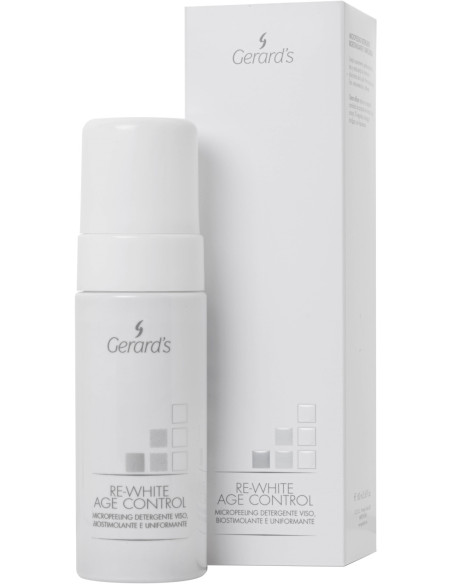 RE-WHITE AGE CONTROL Mikropīlinga putas sejas attīrīšanai, biostimulējošas 160ml