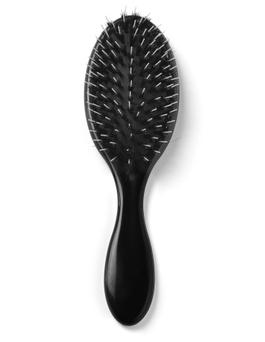 Hair brush with special bristles for hair extensions