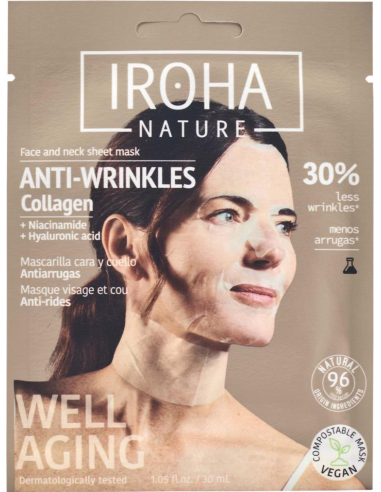 Iroha Nature маска для лица и шеи...