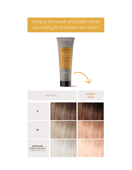 TEKNIA CREATIVE COLOR - DESERT SAND Mask 250ml