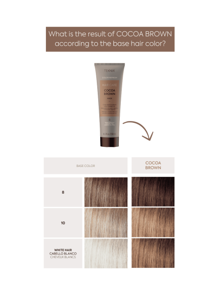 TEKNIA COLOR REFRESH - COCOA BROWN Тонирующая маска 250мл