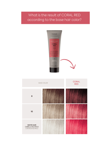TEKNIA COLOR REFRESH - CORAL RED...