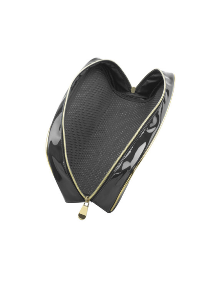 Hair straightener case with removable heat-resistant mat (up to 200°C)