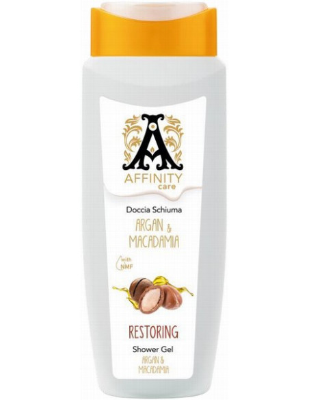 AFFINITY CARE Dušas-vannas želeja RESTORING (Argans/Makadāmija)  300ml
