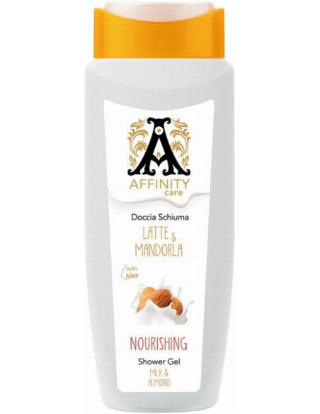 AFFINITY CARE Dušas-vannas želeja NOURISHING (Piens/Mandeles) 300ml