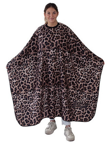 Leopard Print Waterproof Hair Cutting...
