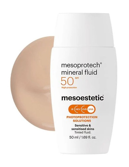 mesoprotech® mineral fluid with very high photoprotection, SPF50+, 50ml