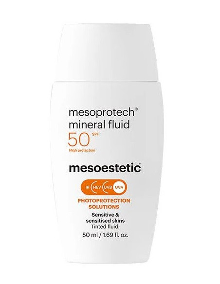 mesoprotech® mineral fluid with very high photoprotection, SPF50+, 50ml