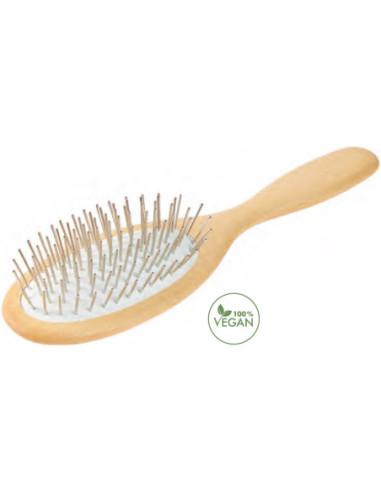 Brush for long hair, rounded metal...