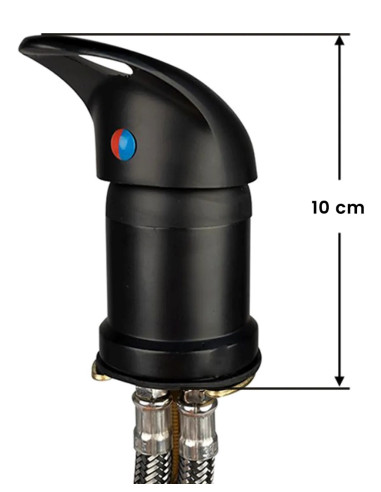 Water mixer for haidresser wash unit