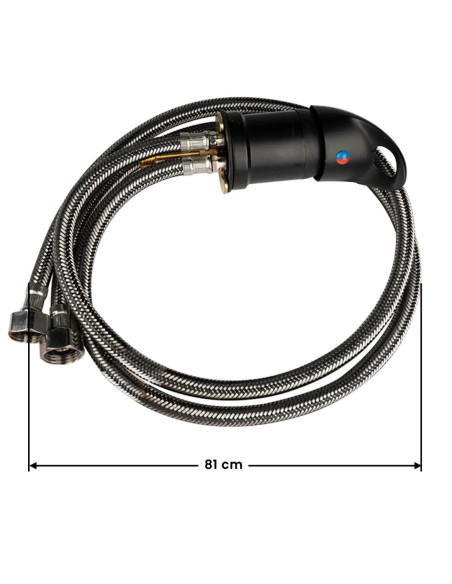 Water mixer for haidresser wash unit