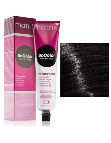 SOCOLOR Pre-Bonded 4N matu krasa  90ml