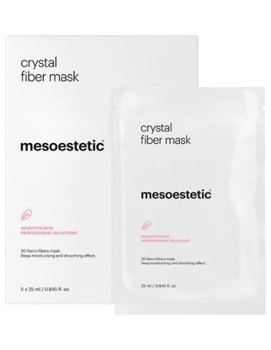 Post-peel Crystal fiber mask, 5pcs