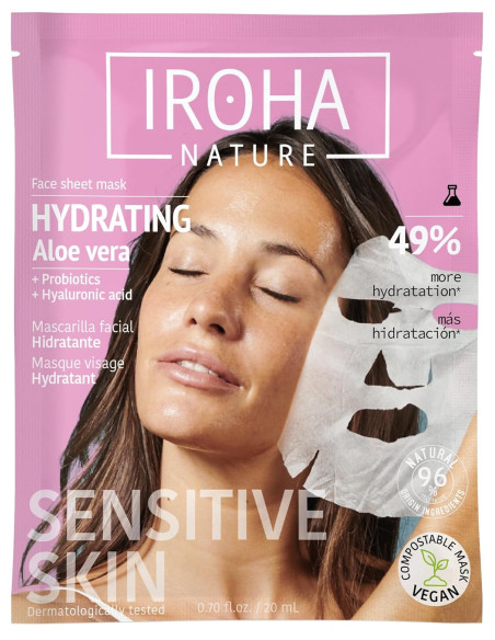 IROHA NATURE Travel Kit – дорожный набор для ухода (4 шт. + косметичка)