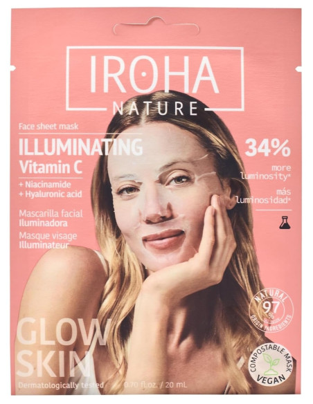 IROHA NATURAL Travel Kit Kosmētikas komplekts ceļojumam ( 4gab+somiņa)