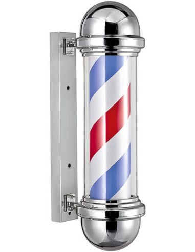 Rotējoša reklāmas izkārtne Barber Pole