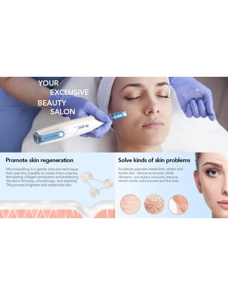 Dr. Pen Mikroadatu ierīce, dermapens A9, ar akumulatoru