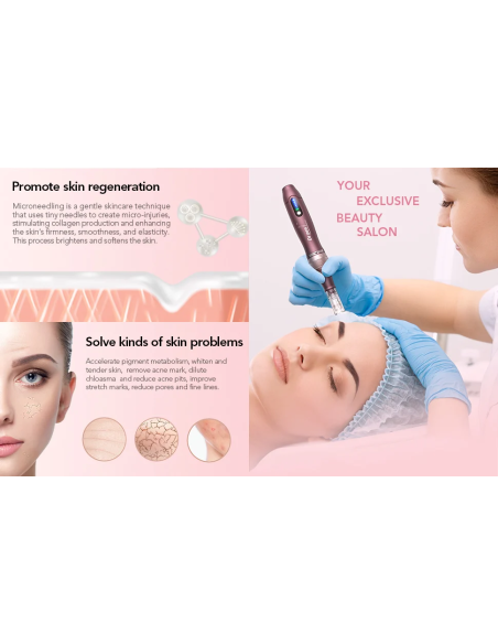 Dr. Pen Mikroadatu ierīce, dermapens A10, ar akumulatoru