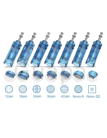Microneedling cartridges for Dr. Pen A9/M8S/A11 - NANO-S needles