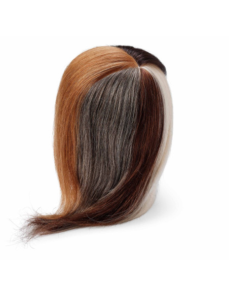 Mannequin head, female, 30–35 cm, 100% natural hair, 5 shades
