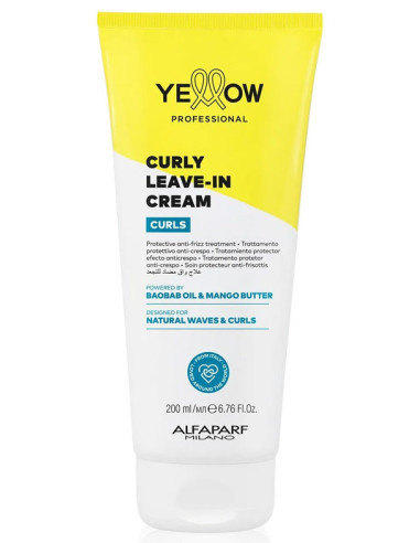 YELLOW CURLS LEAVE-IN cream for wavy...