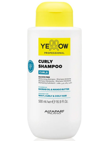 YELLOW CURLS увлажняющий шампунь для...