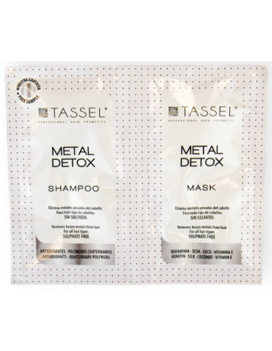 Шампунь и маска TASSEL METAL DETOX, 2...