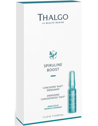 Spiruline facial ampoules, detox,...