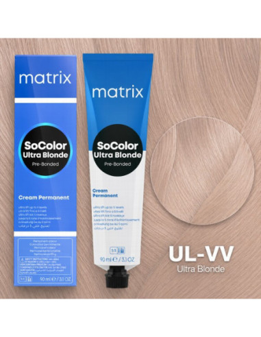 SOCOLOR Pre-Bonded UL-VV matu krāsa 90ml
