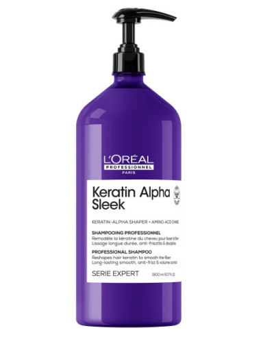 KERATIN ALPHA SLEEK šampūna, 1500ml