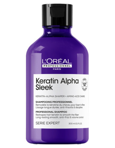 Шампунь KERATIN ALPHA SLEEK, 300 мл