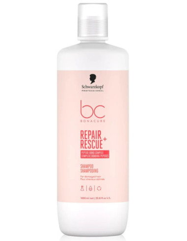 BONACURE REPAIR RESCUE+ Shampoo, 1000ml