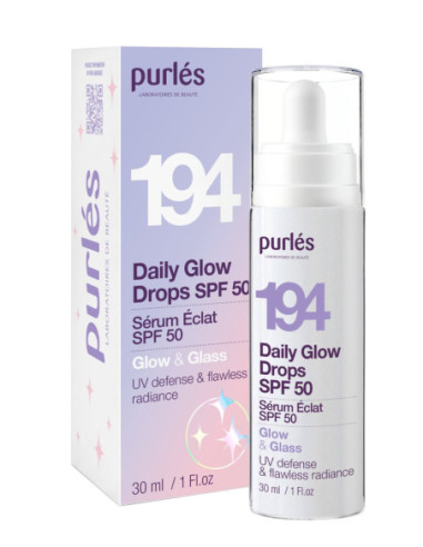 Purlés Daily Glow Drops SPF 50...