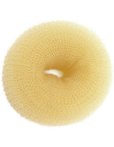 Sibel nylon hair bun donut, blonde, 8 cm