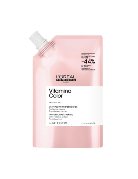 L’Oréal Professionnel Serie Expert Vitamino Color Shampoo Refill for Coloured Hair, 1000 ml