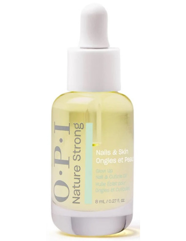 OPI Nature Strong Glow Up nail and...